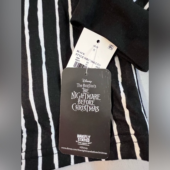 The Nightmare Before Christmas Jack‎ Men’s Halloween Pajama Top  Size Small NWT - Picture 4 of 8